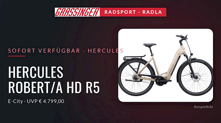 HERCULES ROBERT/A HD R5 – sofort verfügbar bei RADLA Lambach