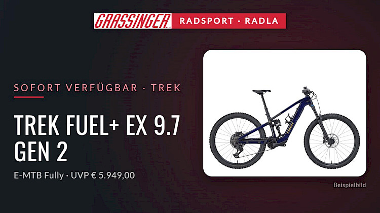 TREK Fuel+ EX 9.7 Gen 2 – sofort verfügbar bei RADLA Lambach