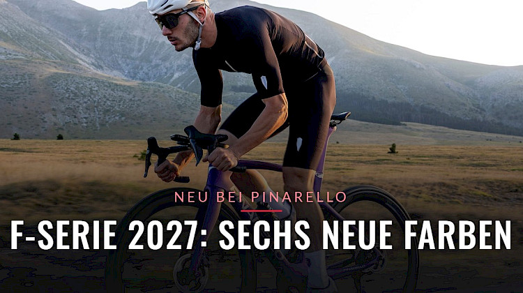 F-Serie 2027: Sechs neue Farben – neu bei Pinarello · RADLA Lambach